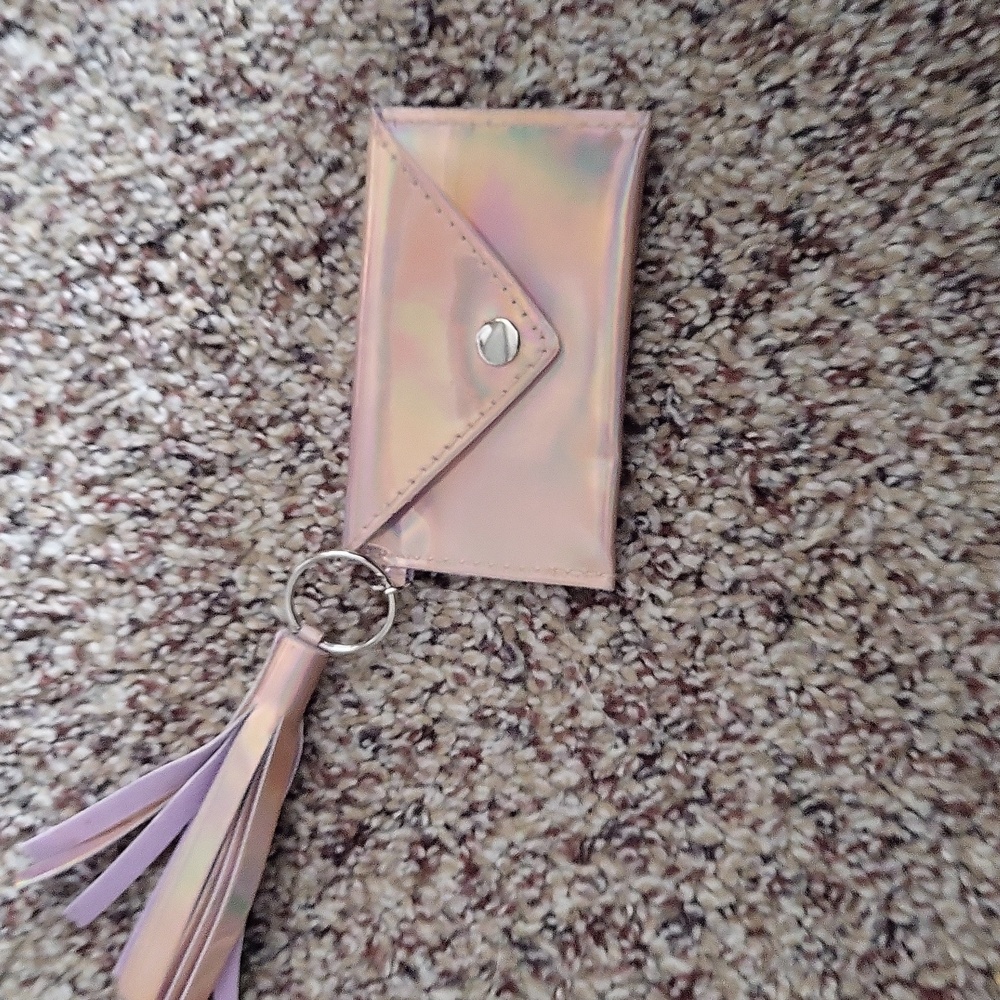 Card holder with keychain